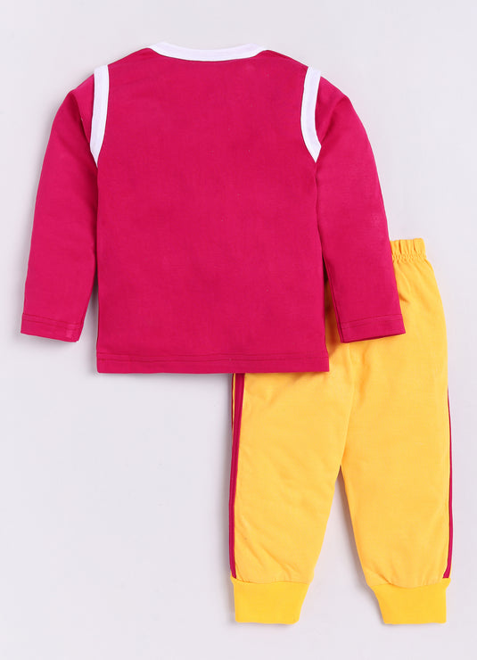 I'm Kind of big deal Cotton Sinker Sweatshirt & Jogger Full Sleeves Clothing Set