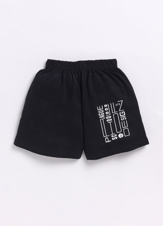 Sunshine Breeze Golden Yellow and Black Summer Set for kids Boys