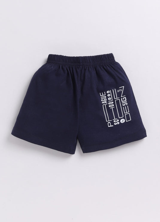 Rosy Charm Rose Pink and Black Summer Set for Kids Boys